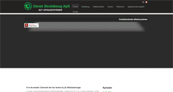 Desktop Screenshot of danskskraldesug.dk